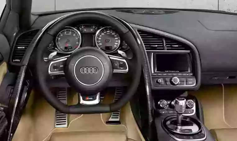 Audi R8 Spyder Hire In Dubai 