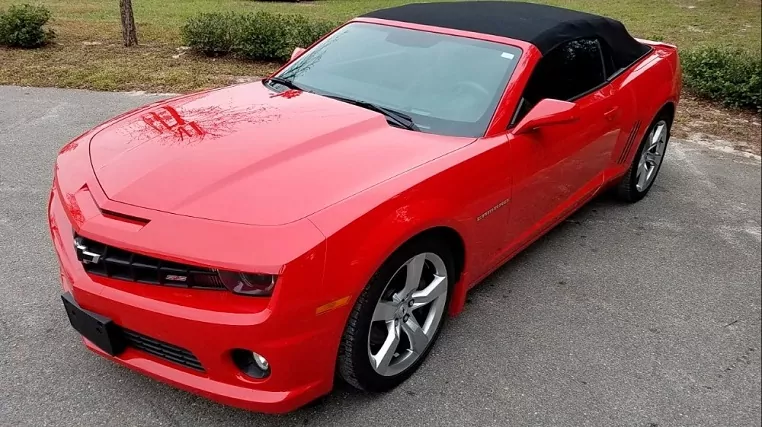 Camaro SS 6.2 Convertible Rental In Dubai