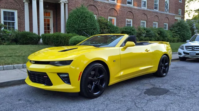Camaro SS 6.2 Convertible Rental In Dubai