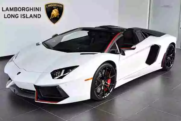 Lamborghini Aventador Pirelli ride in dubai 